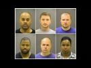 Photos of charged Baltimore police officers released