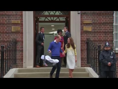 British royal couple presents new baby to the world