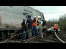 Amtrak engineer hit emergency before train derailed in Philadelphia, NTSB says