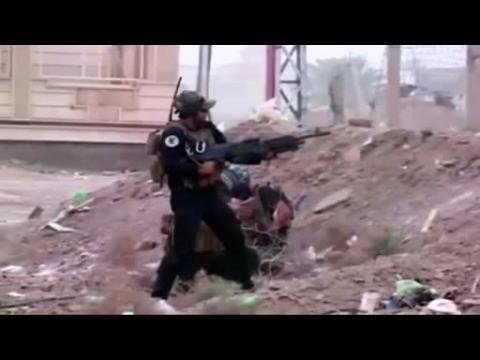 Iraqi forces battle Islamic State in Ramadi