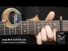 Donna Donna Guitar Lesson - part 1 of 4