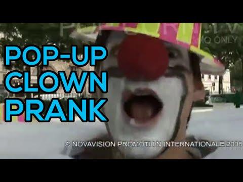 Pop-Up Clown! - Hidden Camera Prank