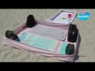 Watch video of With This Tip, We're Showing You How To Protect Your Towel From The Sand. You Can Also Use This Tip To Offer Your Kids A Neat Playground!
 All You Need :


-a Fitted Sheet (double Sheet Is Better, You Can Take An Extra Single Sheet If You Have Kids)
-four Pots (any Weight To Keep Sheets' Corners Steady, In Our Case Some Bags And Tins)

Place Your Fitted Sheet On The Sand, Corners Up.
You Just Have To Put Weights To Hold Those Corner Up.
Now You've Transformed Your Sheet Into A Smart Sand Protection!
You Can Get Tanned In Peace!
Thousand Of Other Tips And Hacks On Pratiks.com

Http://www.pratiks.com/

On Facebook

Https://www.facebook.com/pages/Pratikscom/60744199028

On Twitter

Http://www.twitter.com/pratiks

&nbsp; - How to protect your beach towel from the sand - Do it yourse - Label : Pratiks EN -