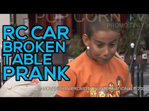 RC Car Breaks a Table! - Hidden Camera Prank