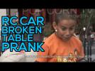 RC Car Breaks a Table! - Hidden Camera Prank