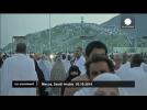 Two million Muslim pilgrims gather on Mount Arafat