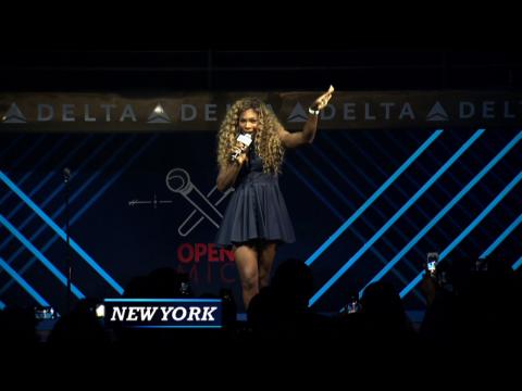 Serena Williams Sings And Imitates Marilyn Monroe