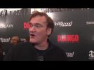 Quentin Tarantino Chats for a Moment at The Premiere of Django Unchained