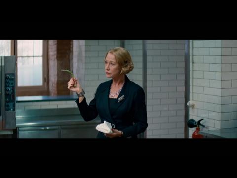Helen Mirren Deals With Limp Asparagus in "The Hundred-Foot Journey"