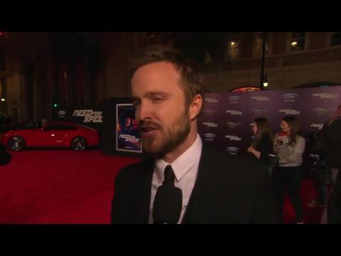 Aaron Paul Keeps Looking Back At A Sexy Imogen Poots