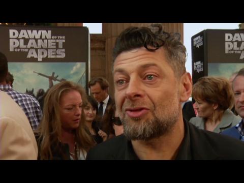 Dawn Of The Planet Of The Apes Premiere: Andy Serkis As Caesar