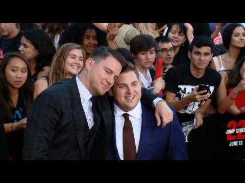 Channing Tatum Goes From Bromance To Romance At Premiere