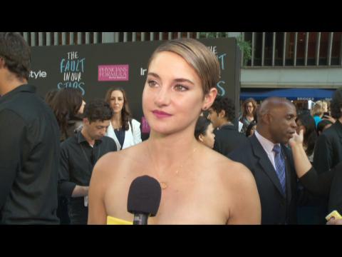 Shailene Woodley Talks About First Love At Premiere