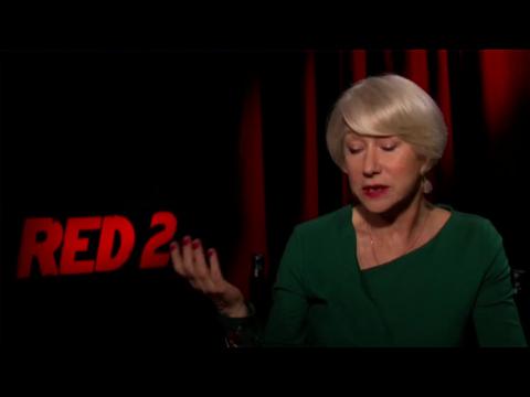Dame Helen Mirren Has Tea and Chats About Red 2