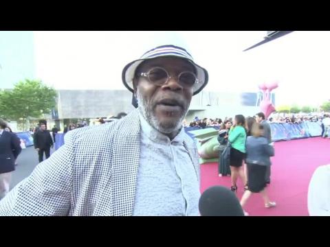 Samuel L. Jackson Chats About Snail Racing At "Turbo" Premiere