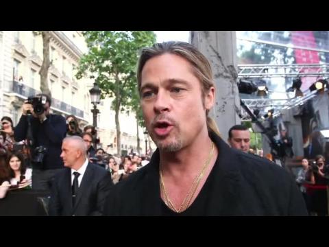 Brad Pitt Hits Paris On European Premiere Tour