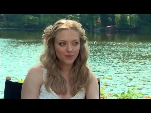 Amanda Seyfried Looking Hot On Set Of "The Big Wedding" Talks About Co-Stars