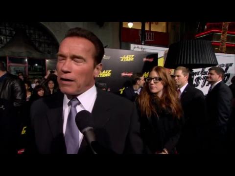 Arnold Schwarzenegger Is Back At "The Last Stand" Premiere
