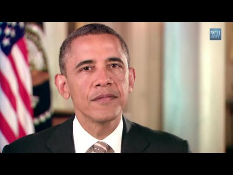 President Obama Delivers An Easter Holiday Message From The White House