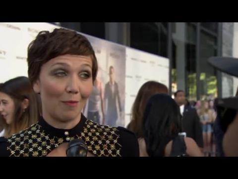 Maggie Gyllenhaal lights up The Red Carpet At White House Down Premiere