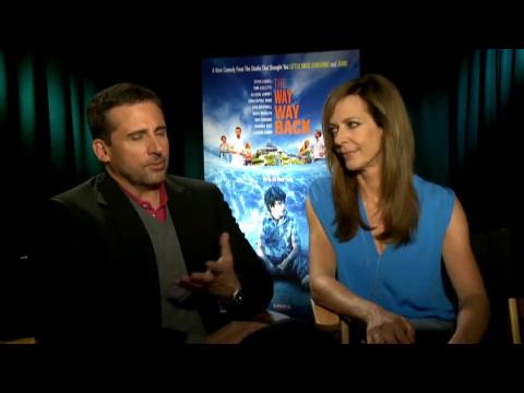 Steve Carell And Allison Janney Laugh About "The Way Way Back"