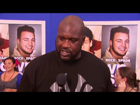 Shaq Is Glad To Be Part Of "Grown Ups 2"
