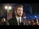 Rome Lights Up For Liam Hemsworth At Film Festival