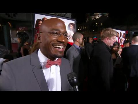 Taye Diggs Talks About Singing In The Shower At Premiere