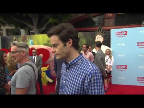 Bill Hader Gives Funny Clues On The Red Carpet