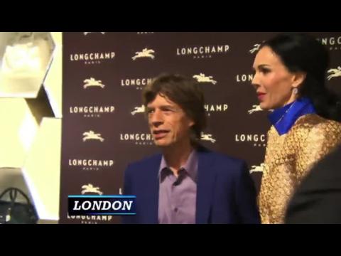 Mick Jagger, Zoe Saldana, Kate Moss, Harry Styles at London Fashion Week