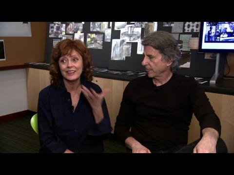 Susan Sarandon Helps Prepare "The Academy Awards" Big Night