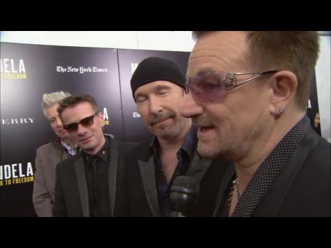 Bono And U2 Create Song "Ordinary Love" For Mandela Film