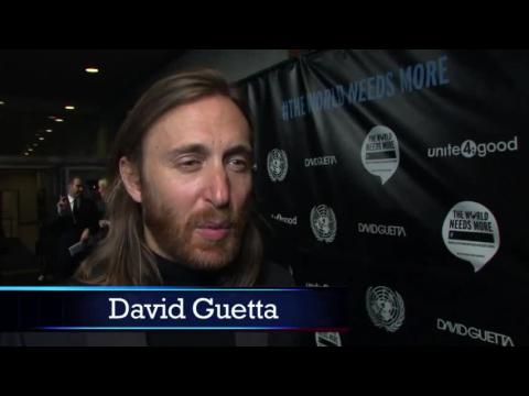 David Guetta's Music video "One Voice" Projected on U.N. Headquarters