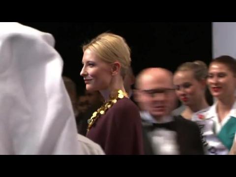 Cate Blanchett and Martin Sheen At Dubai International Film Festival