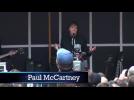 Sir Paul McCartney Shows Us Something "New" In Times Square