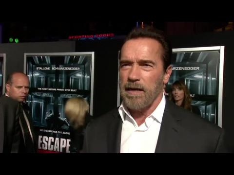 Arnold Schwarzenegger Talks About Being Governor of California At Premiere