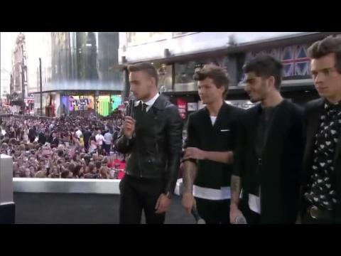 One Direction Excites Crowd At World Premiere Of "This Is Us"