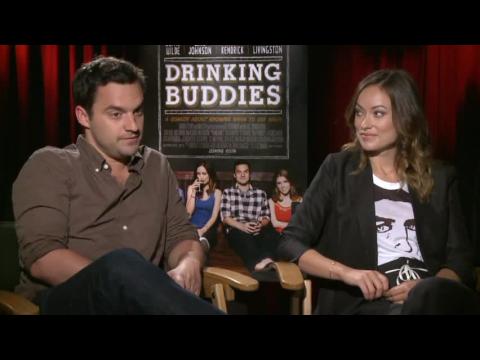 Olivia Wilde and Jake Johnson Disclose Their Real Life Drinking Buddies