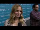 Gorgeous Kristen Bell At D23 Expo Chats About New Animated Movie