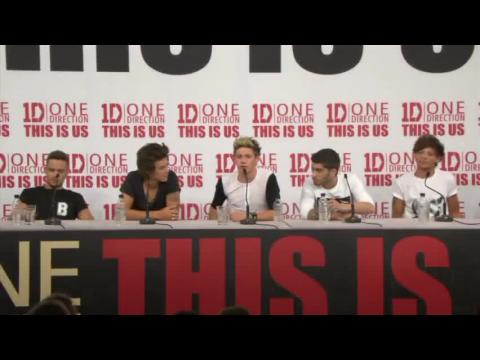 One Direction Throws Popcorn At Unsuspecting Press