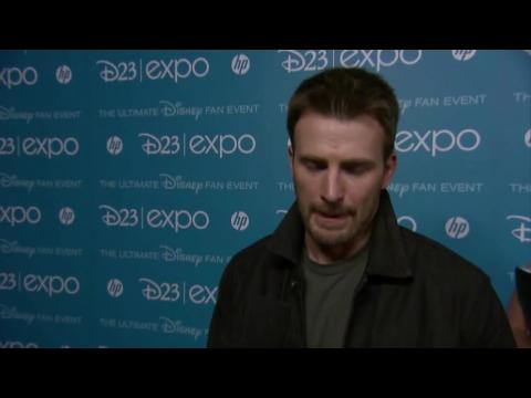 Chris Evans As Captain America Excites The Crowd At D23 Expo