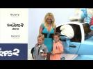 Britney Spears Busting Out and Katy Perry In Sexy Dress At Smurfs 2 Premiere