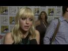 Anna Faris On Comic-Con Red Carpet Talking About "Cloudy with a Chance of Meatballs 2"
