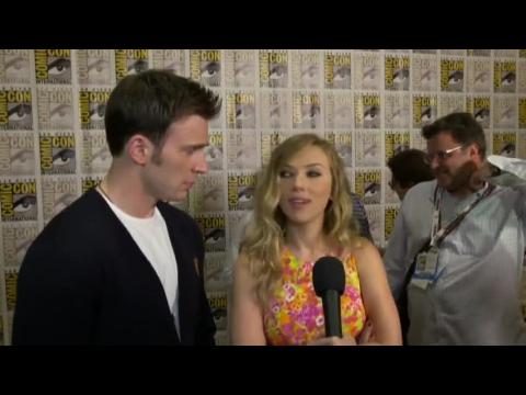 Chris Evans and Scarlett Johansson Talk About "Captain America: The Winter Soldier"