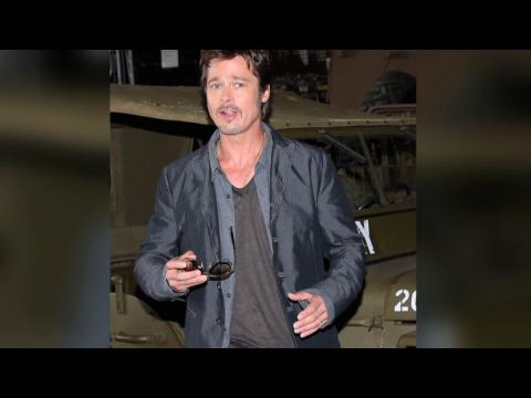 Brad Pitt Shows off Wedding Ring While Andrew Garfield Shows off Movie
