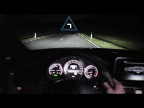Mercedes-Benz MULTIBEAM LED Predictive active bending light | AutoMotoTV
