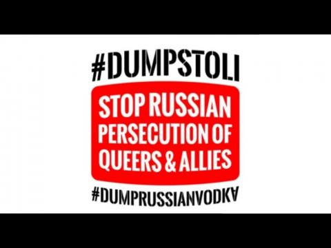 Gay activists call for the boycott of Russian vodka