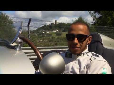 Historical Silver Arrows - Interview with Lewis Hamilton | AutoMotoTV