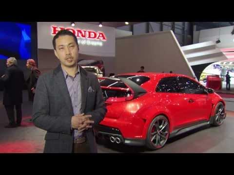 Honda Racing Car for the Road - Interviews from Geneva Auto Show 2014 | AutoMotoTV