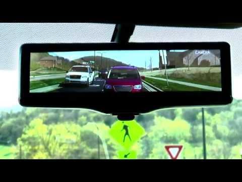 Take a look at Nissan's Smart Rearview Mirror | AutoMotoTV